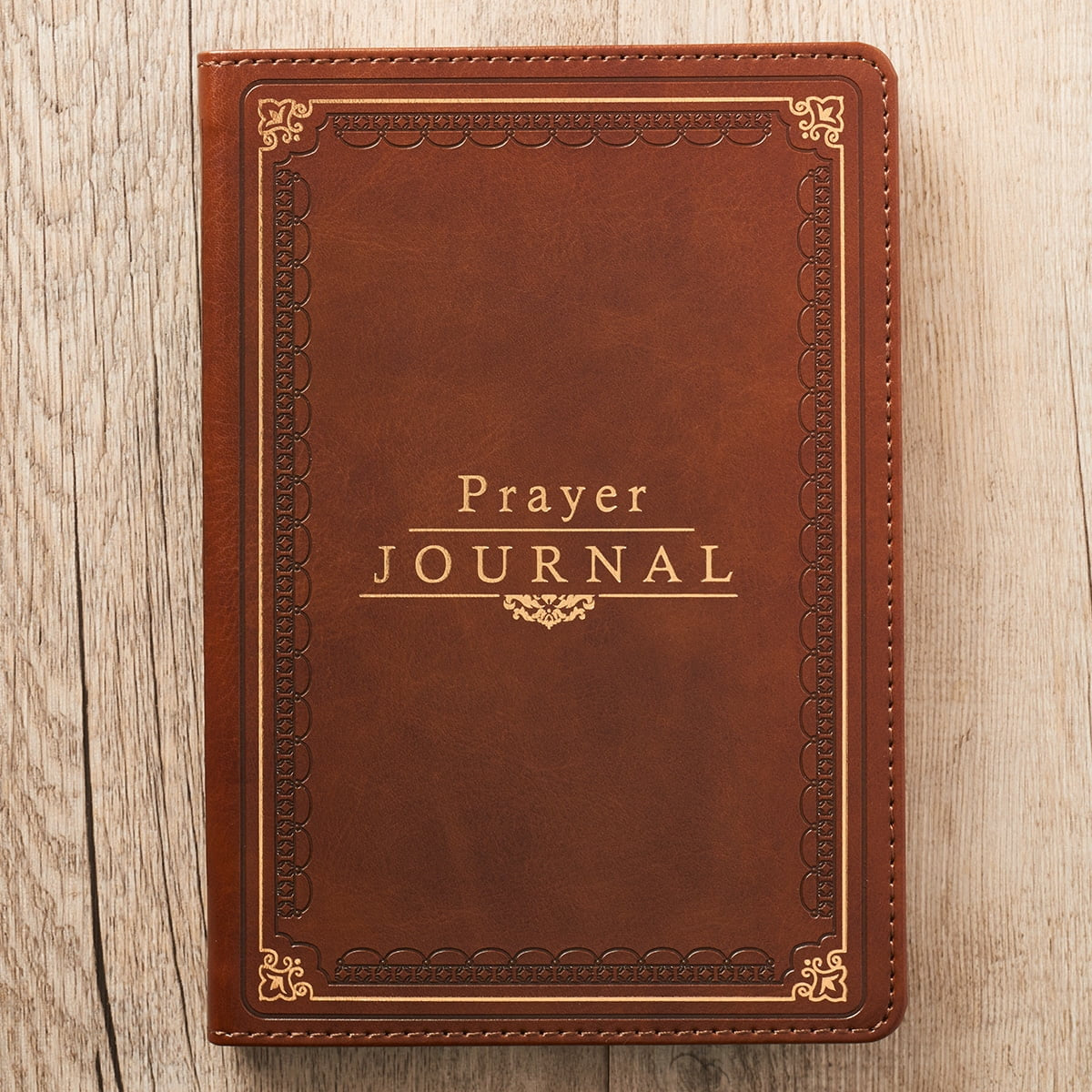 Elevate Your Spiritual Journey with The Lord's Prayer Faux Leather Prayer Journal - Matthew 6: 9-13