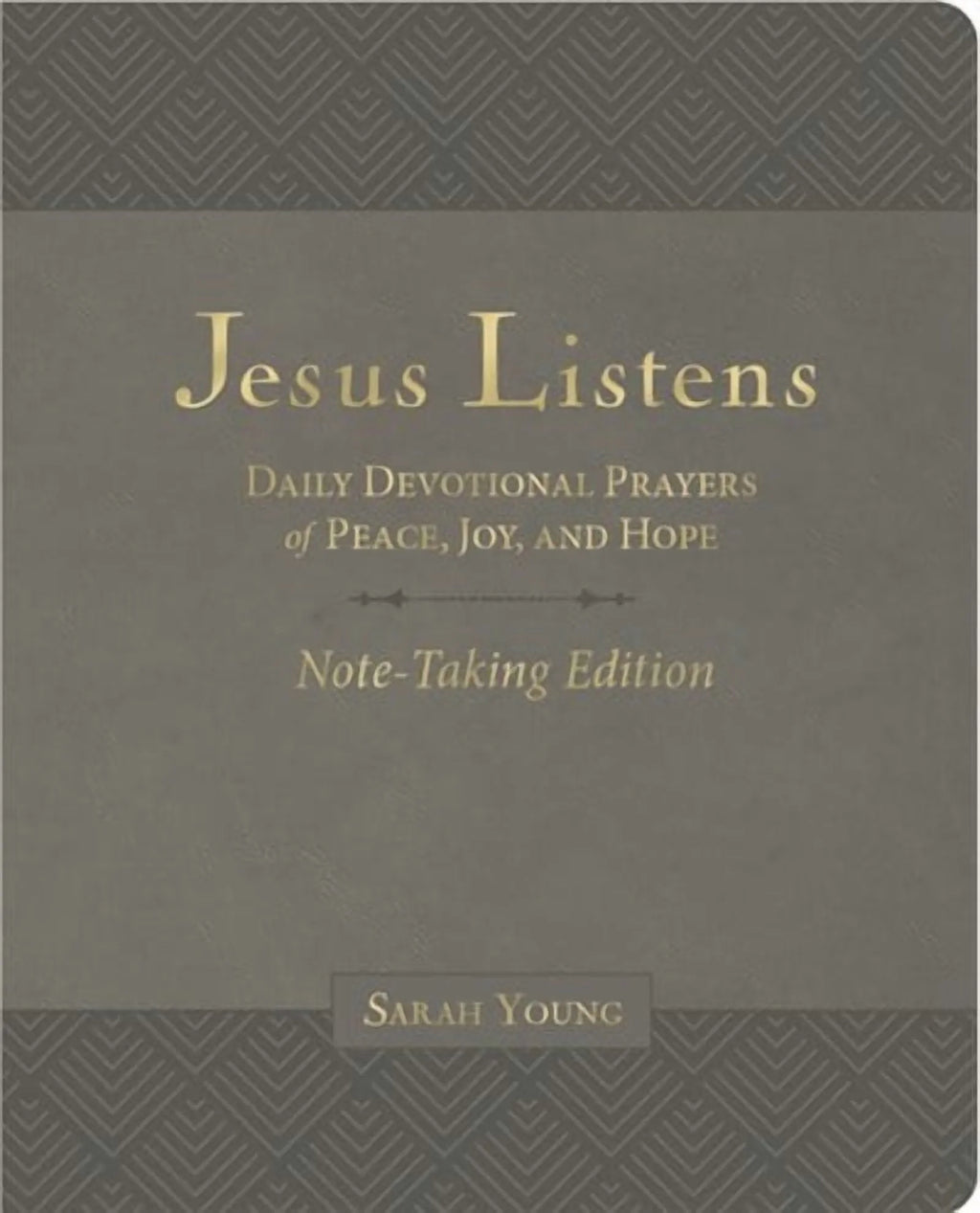 Jesus Listens: Daily Devotional Prayers of Peace, Joy, and Hope (Hardcover)
