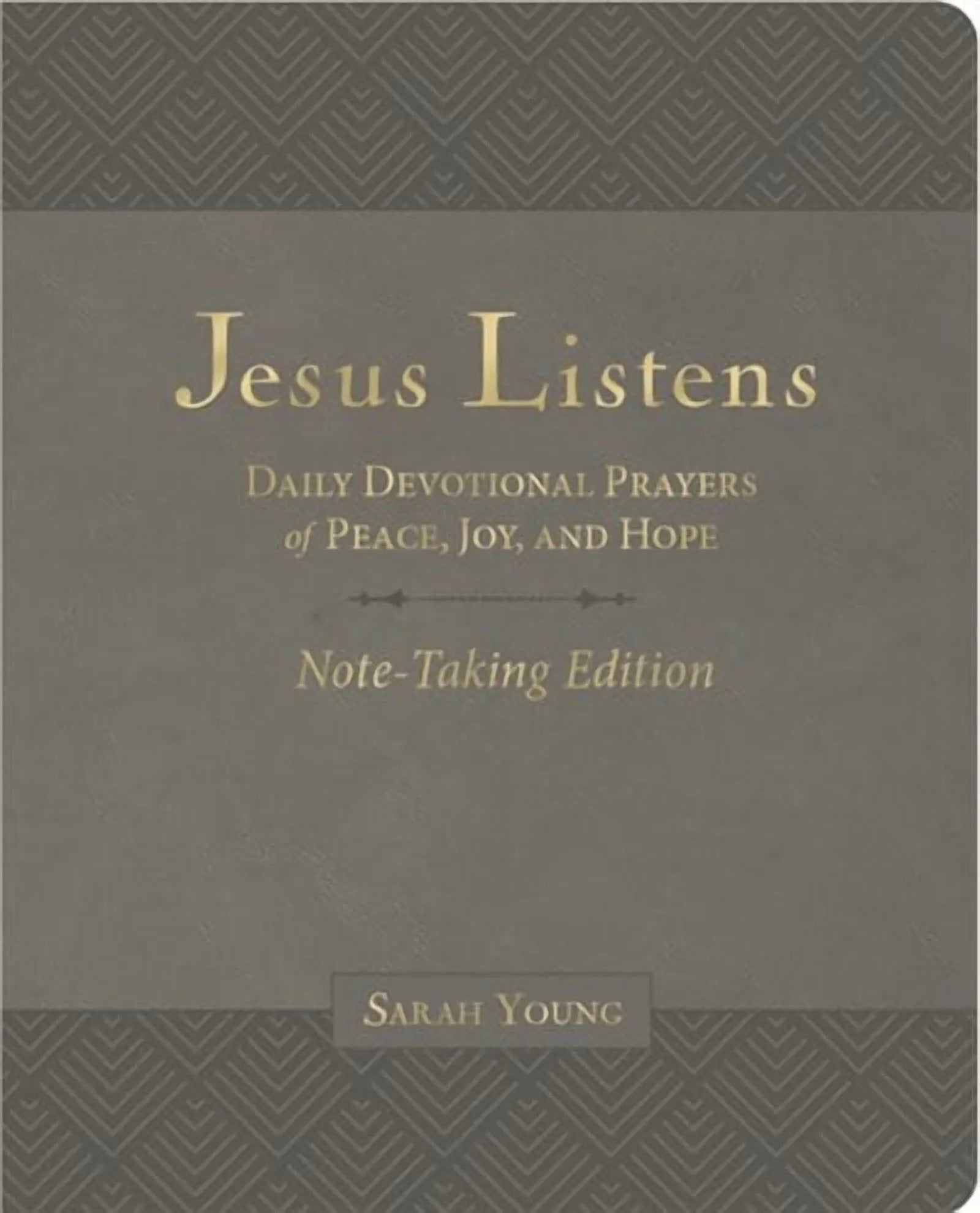 Jesus Listens: Daily Devotional Prayers of Peace, Joy, and Hope (Hardcover)